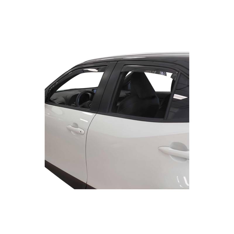Windabweiser Regenabweiser für Toyota Yaris Cross 2022-2025 Dunkel Acryl 4tlg von OMAC