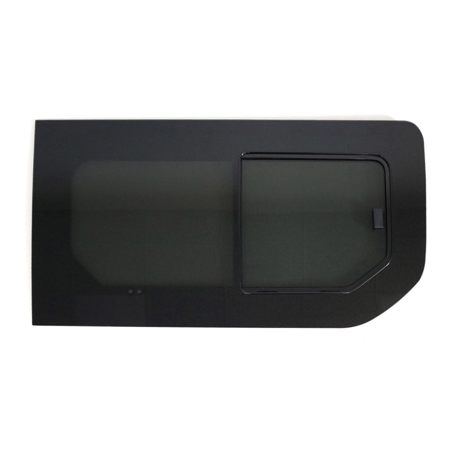 Seitenfenster Schiebefenster kompatibel mit Renault Trafic 2014-2023 Rechts L1 L2 Schwarz von OMAC
