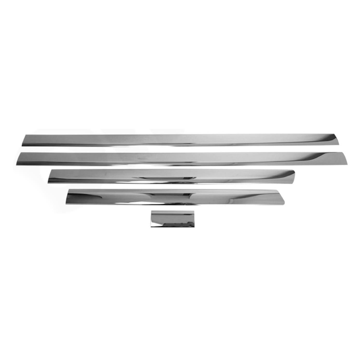 Seitentürleiste Türschutzleiste kompatibel mit VW T6 T6.1 alle 2015-2024 L1 Chrom 5X Seitentürleiste Türschutzleiste kompatibel mit VW T6 T6.1 alle 2015-2024 L1 Chrom 5X von OMAC