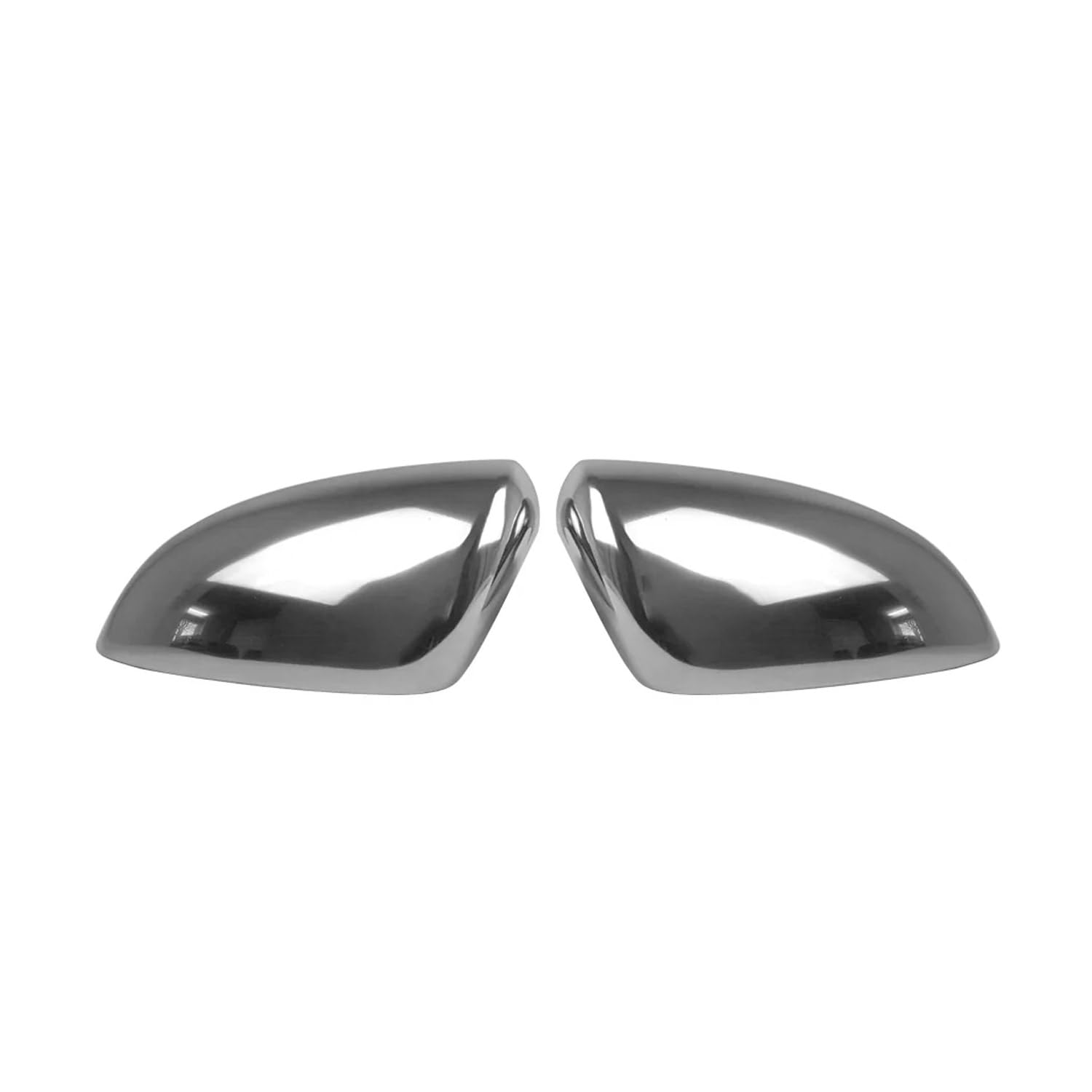 OMAC Spiegelkappen Spiegelabdeckung kompatibel mit Mercedes Citan 2012-2021 Edelstahl Silber von OMAC