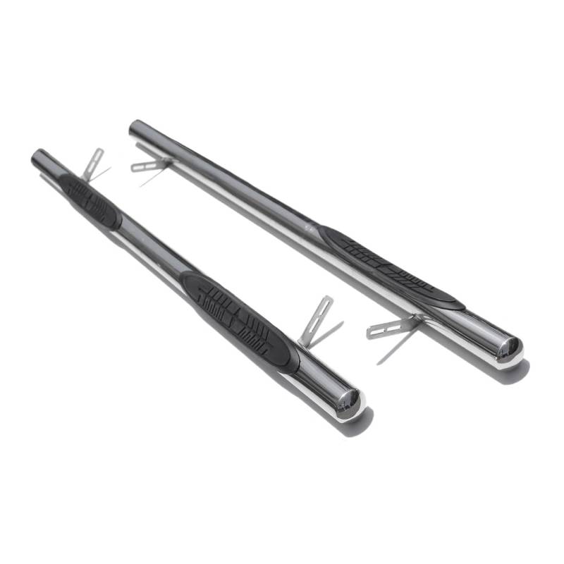 Trittbretter Schwellerrohre für Opel Vivaro 2001-2014 Edelstahl ø70mm Kurzer von OMAC