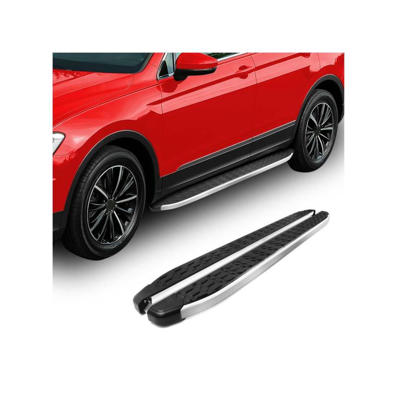 Trittbretter für Mercedes X Klasse DoubleCab 2017-2021 Seitenschweller Alu von OMAC