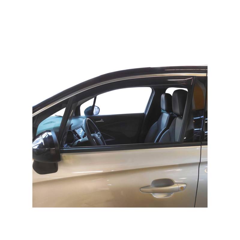 Windabweiser Regenabweiser für Opel Crossland 2017-2025 Dunkel Acryl 4tlg von OMAC