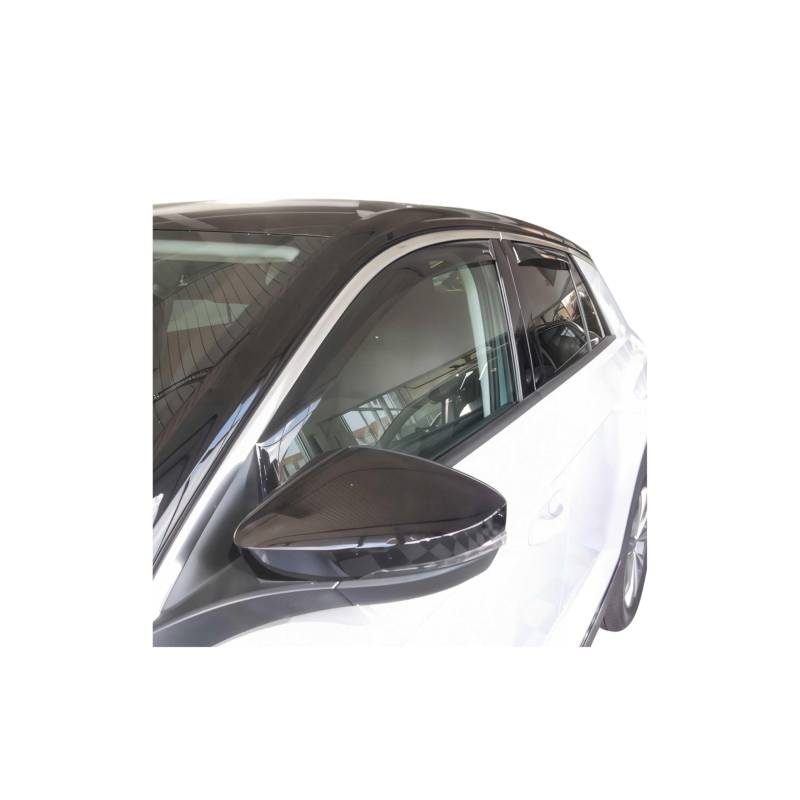Windabweiser Regenabweiser für VW T-ROC 2017-2025 Dunkel Acryl 4tlg von OMAC