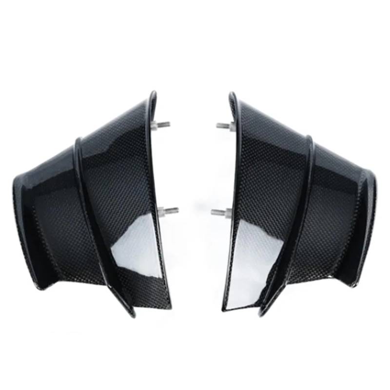 Carbon Fiber Winglets Motorrad Winglets Aerodynamisches Flügel Kit Spoiler Zubehör Kompatibel Mit Ducati Panigale V4 V4S V4R 2018 2019(Plain Glossy) von OMEROPLIX