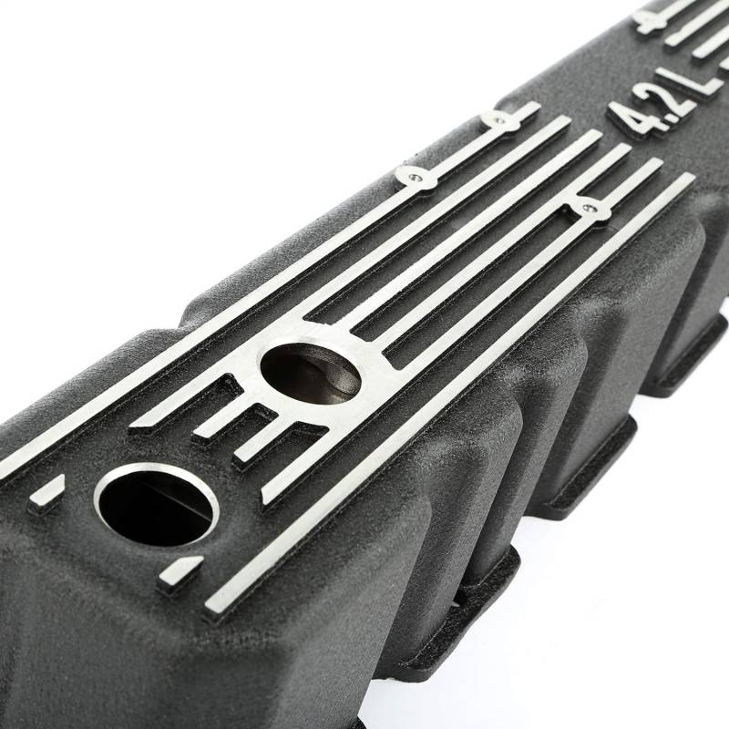 Rugged Ridge 17401.21 schwarz Aluminium Ventilkappe Kit von OMIX