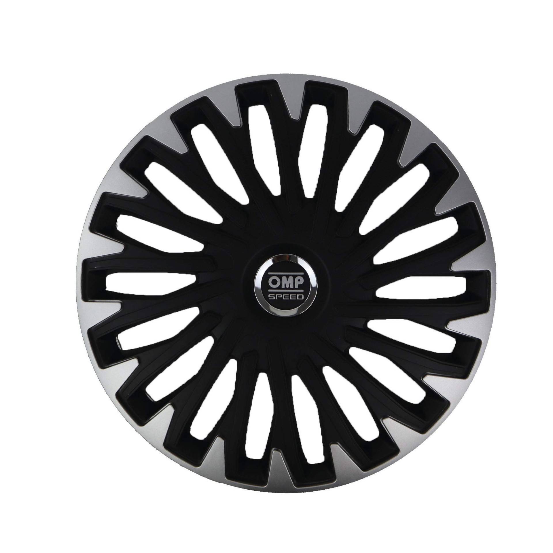 OMP SPEED 4 Radkappen Stinger schwarz/Silber 13 Zoll OMP SPEED 4 Radkappen Stinger schwarz/Silber 13 Zoll von OCC MOTOR SPORT
