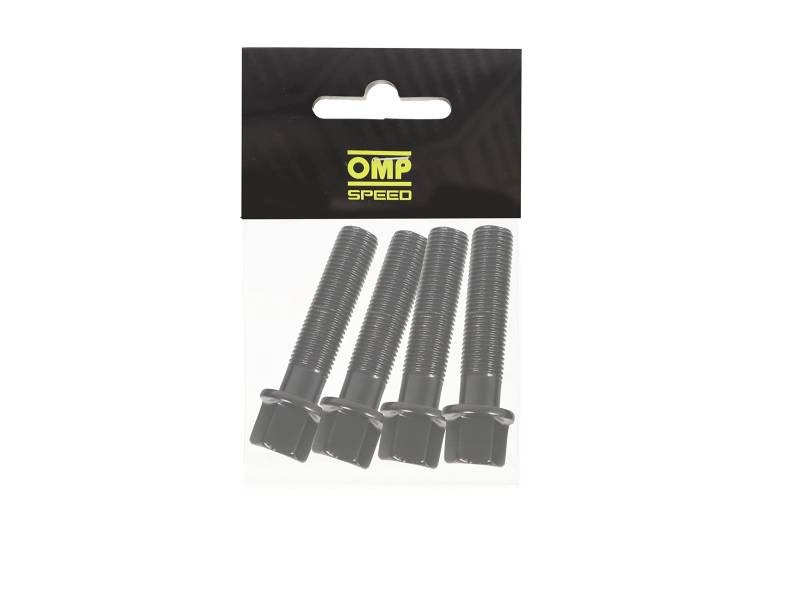 OMP Speed- Schraubensatz, M14X1,5, Schlüssel 17 mm, Länge 40 mm, Konus, hohe Festigkeit und einfache Montage von OMP