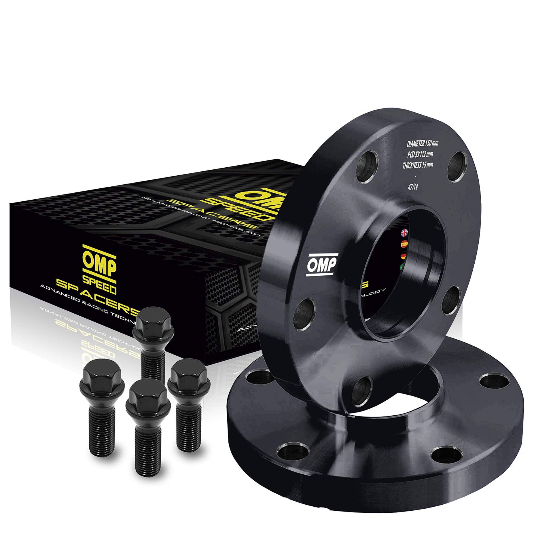 Omp Speed Set Abstandhalter Omp 15Mm 4X100 54.1 M12X1.5 von OMP