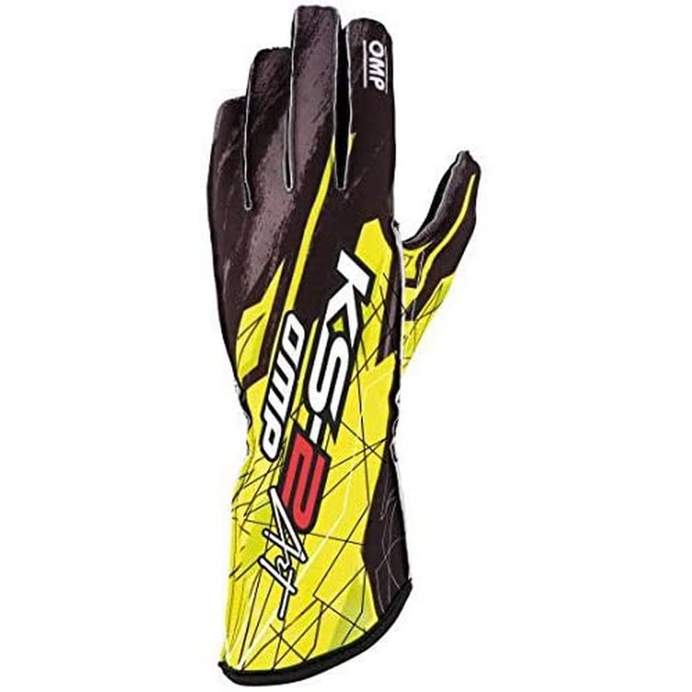 OMP Ks-2 Art schwarz/gelbe Handschuhe grösse Xl von OMP