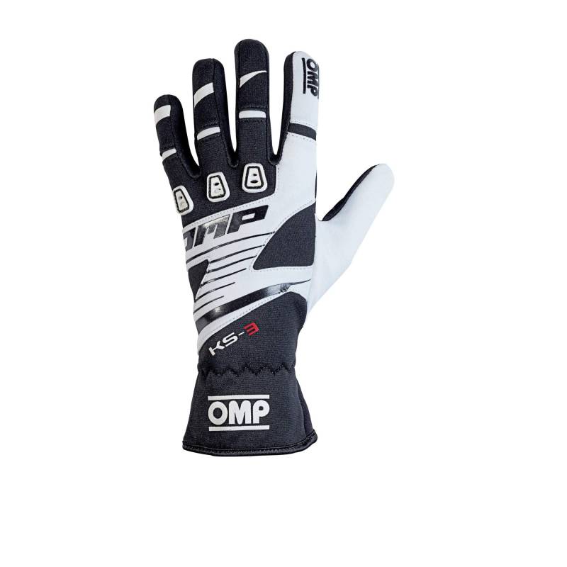 OMP OMPKK02743E076005 My2018 Ks-3-Handschuhe Schwarz/Weiß Size 5, schwarz / weiss von OMP