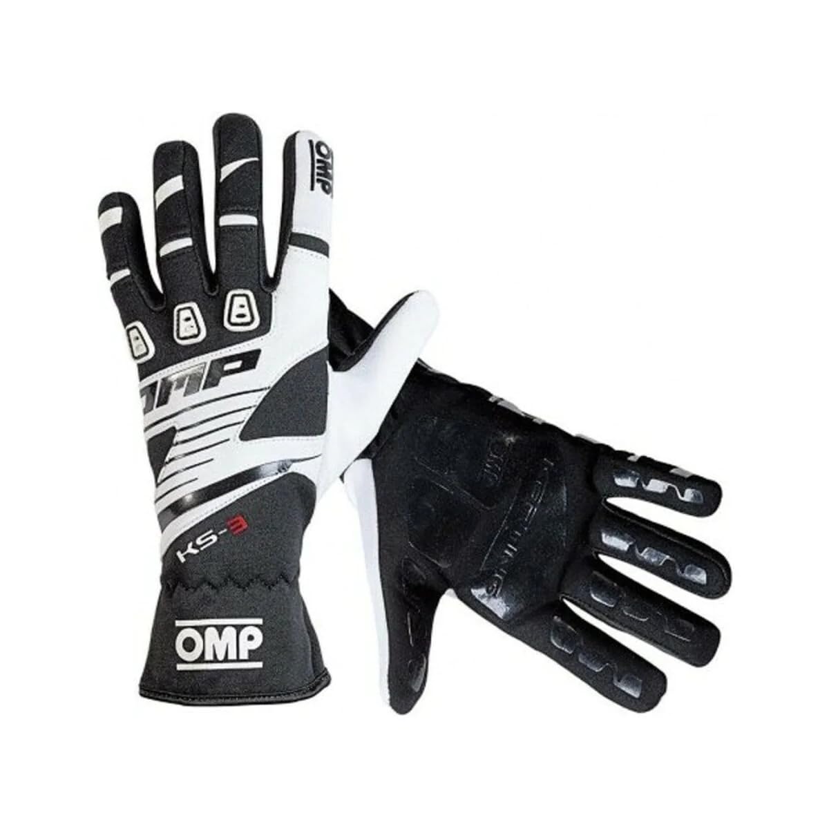 Omp OMPKK02743E076XL My2018 Ks-3-Handschuhe Schwarz/Weiß Size XL von OMP