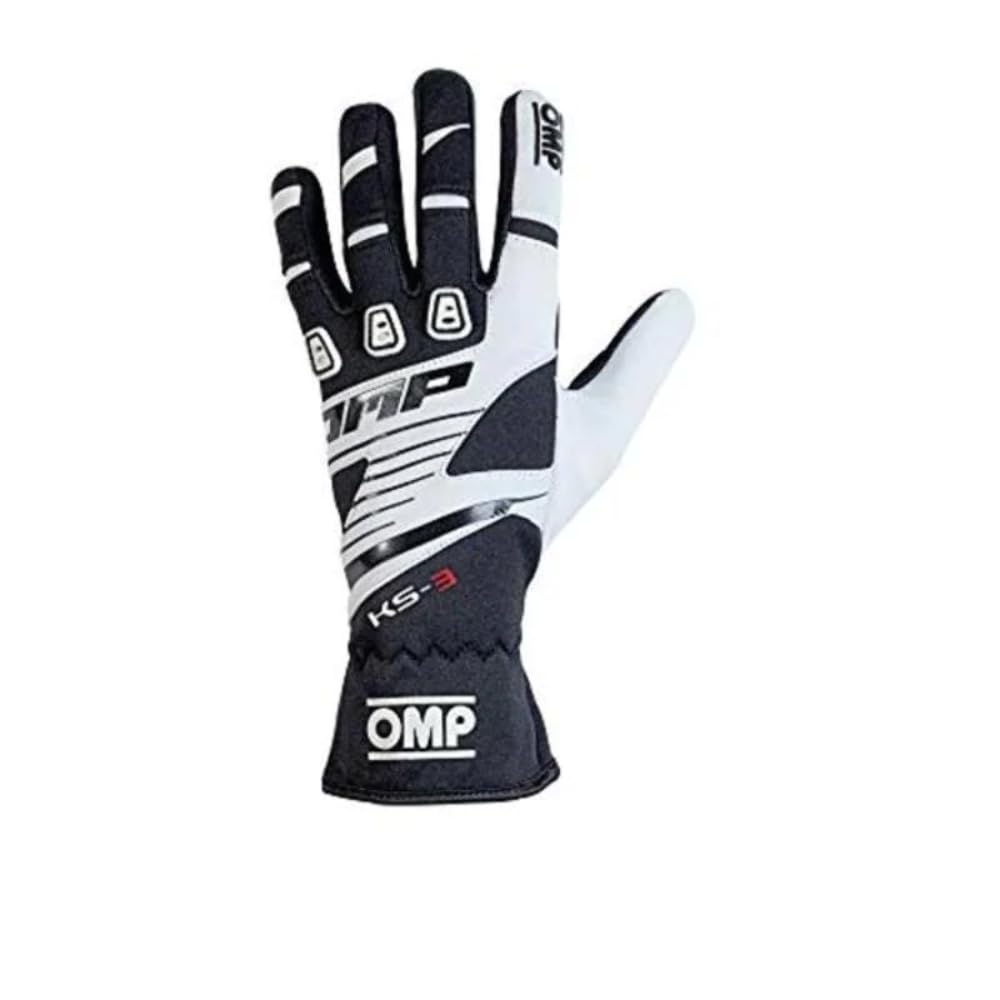 OMP OMPKK02743E076XXS My2018 Ks-3-Handschuhe schwarz / weiss Size XXS OMP OMPKK02743E076XXS My2018 Ks-3-Handschuhe schwarz / weiss Size XXS von OMP