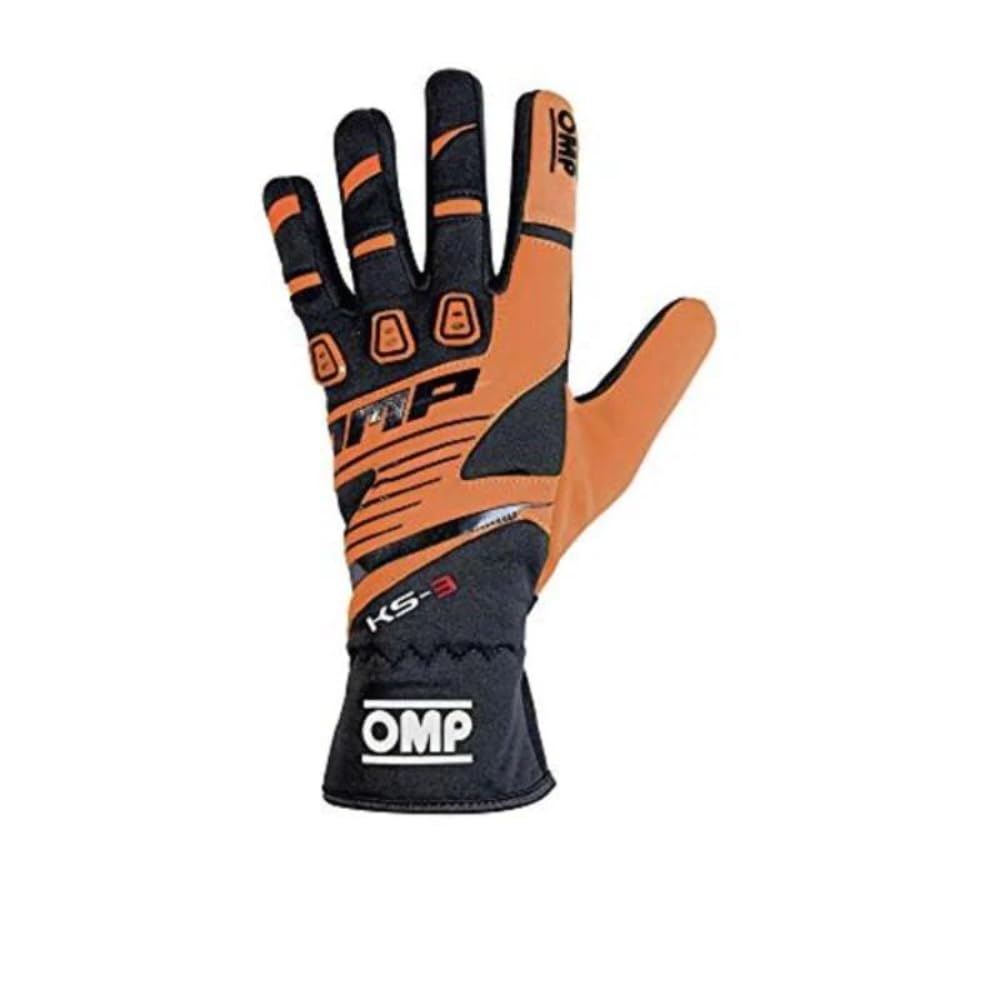 Omp OMPKK02743E096XXS Ks-3 Handschuhe My2018 Orange/Schwarz Size XXS von OMP