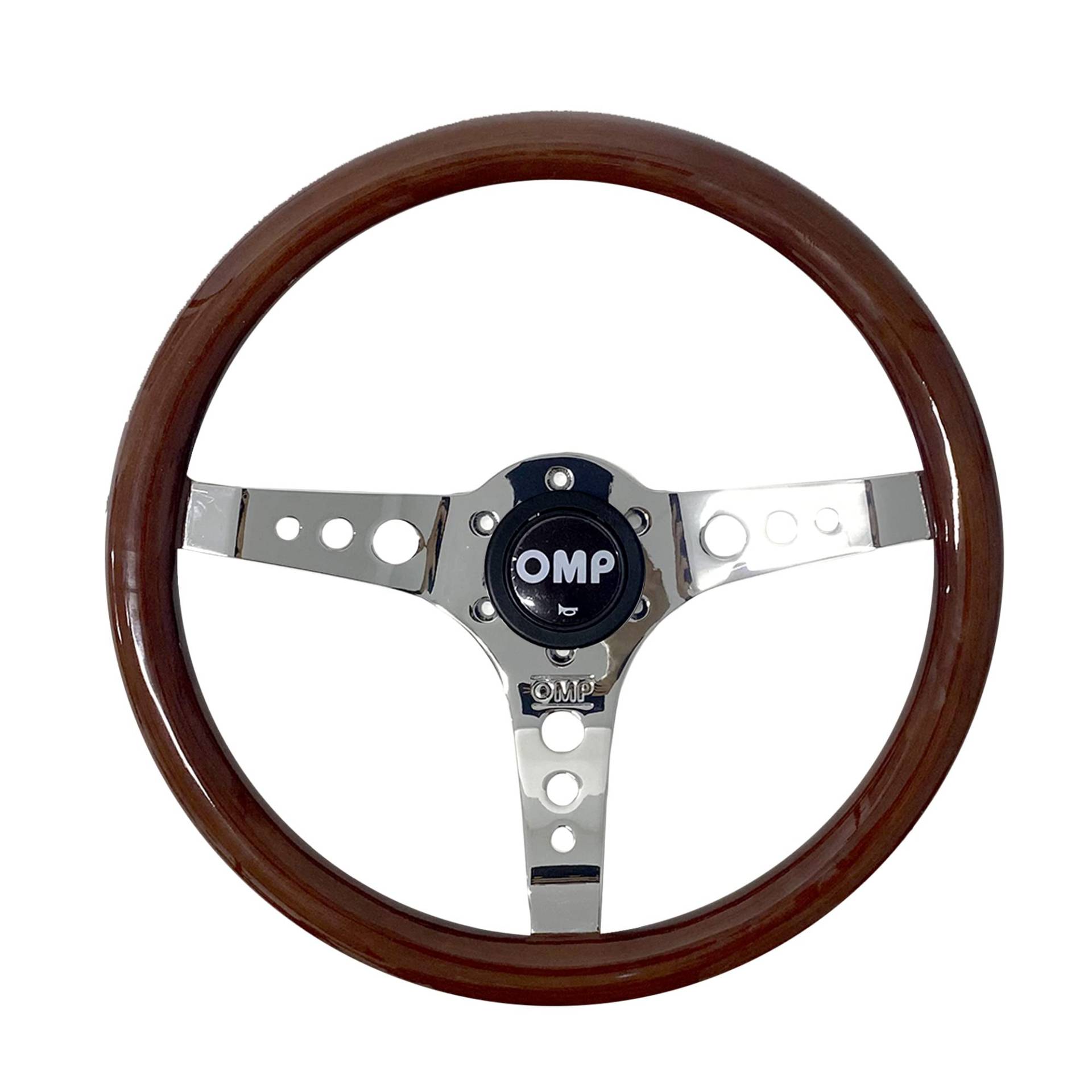 OMP OMPOD/2023/LE Mugello Lenkrad aus Holz, Durchmesser 360 mm,einfarbig von OMP