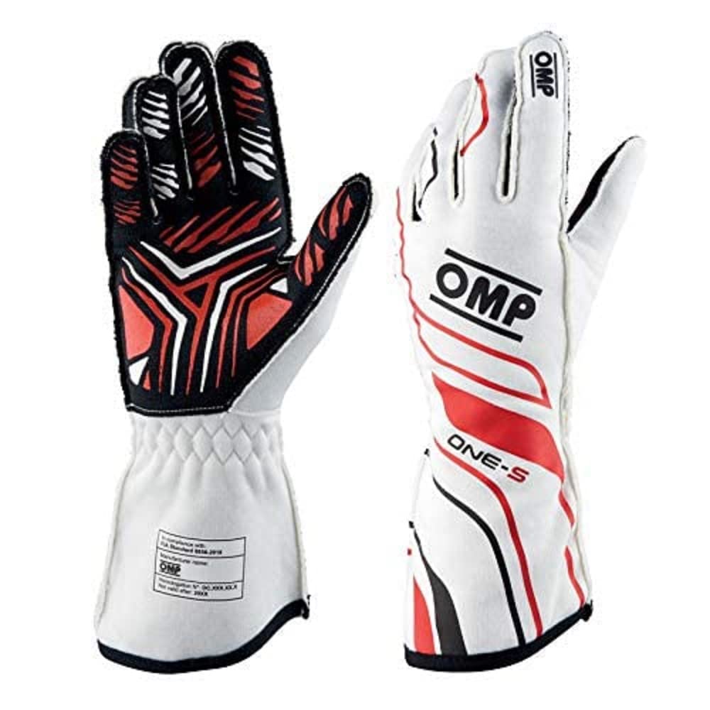 OMP ONE-S HANDSCHUHE WEISS GRÖSSE M FIA 8556-2018, Bianco OMP ONE-S HANDSCHUHE WEISS GRÖSSE M FIA 8556-2018, Bianco von OMP
