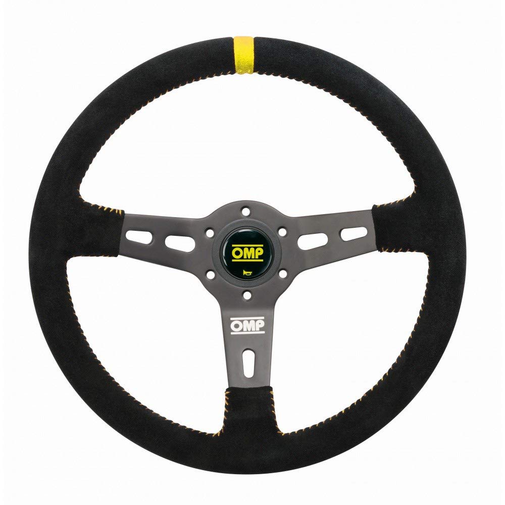 OMP RS Steering Wheel Negro/Amarillo D. 350, schwarz OMP RS Steering Wheel Negro/Amarillo D. 350, schwarz von OMP