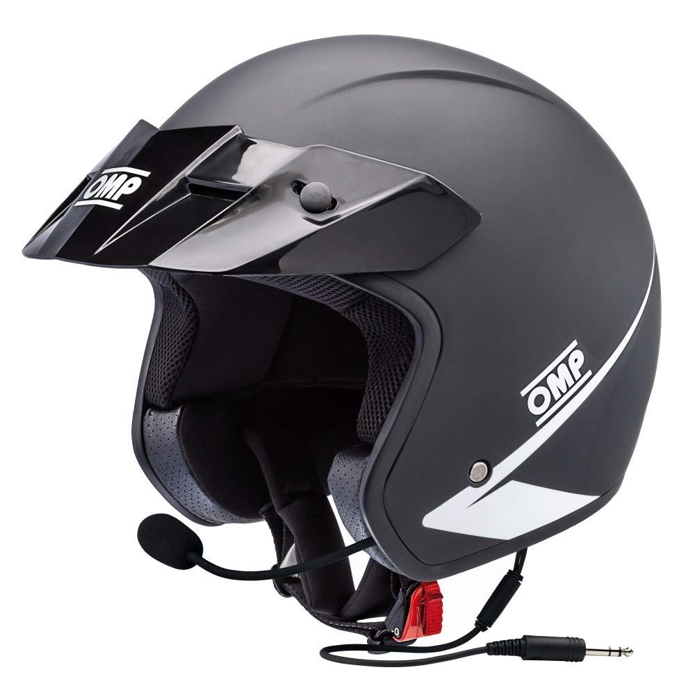 OMP Star-J Helm Matt schwarz grösse M Mit Intercom Stereo Kit, OMPsc607I170M OMP Star-J Helm Matt schwarz grösse M Mit Intercom Stereo Kit, OMPsc607I170M von OMP