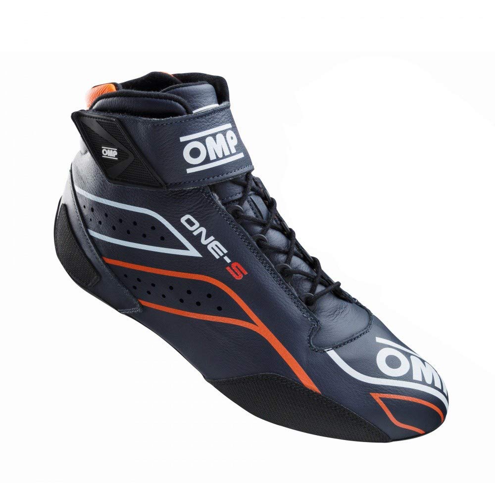 OMP One-S Schuhe Navy Blue/Fluo Orange, Fia 8856-2018, Grösse 39 Eu von OMP