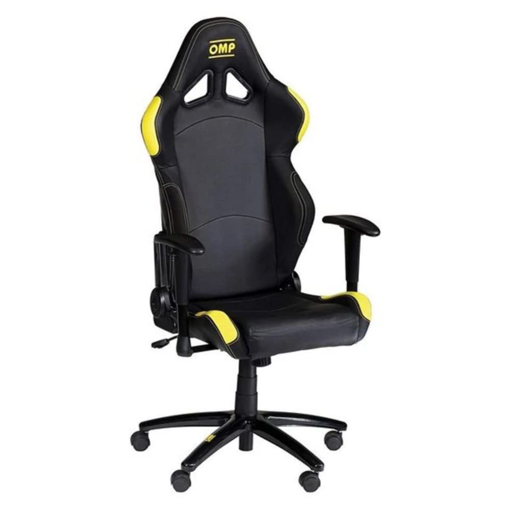 Omp Bürostuhl mit Armlehne Schwarz / Gelb Gaming Stuhl Schreibtischstuhl Chefsessel Racingstuhl Gaming Omp Bürostuhl mit Armlehne Schwarz / Gelb Gaming Stuhl Schreibtischstuhl Chefsessel Racingstuhl Gaming von OMP