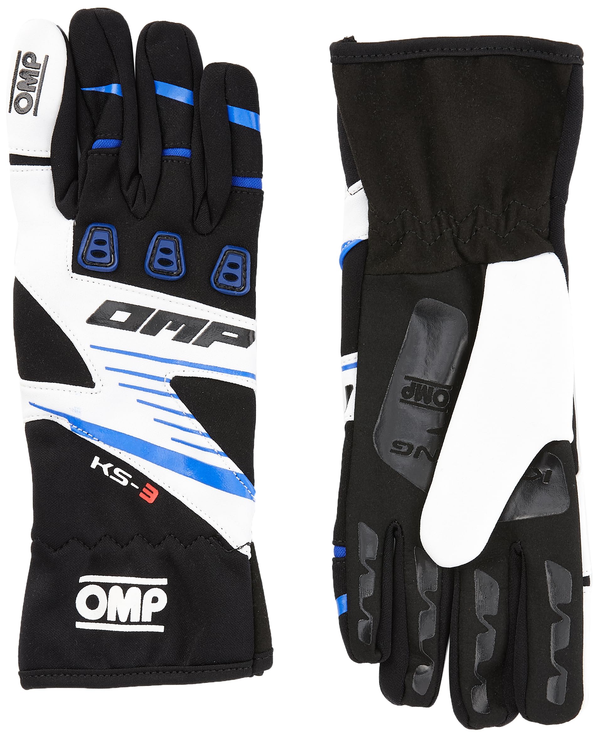 Omp OMPKK02743E175 My 2018 Ks-3 Handschuhe Sz, Schwarz/Weiss/Blau, S Omp OMPKK02743E175 My 2018 Ks-3 Handschuhe Sz, Schwarz/Weiss/Blau, S von OMP