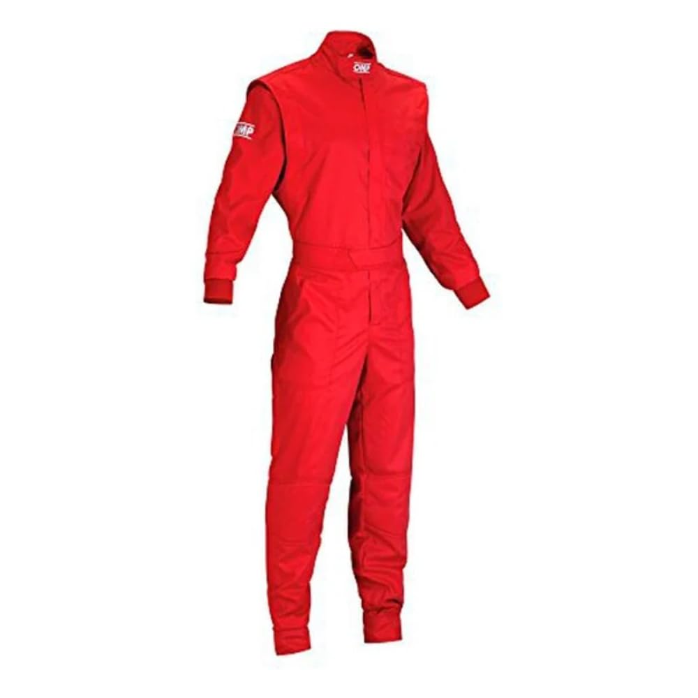 Omp OMPNB157906154 Mechanic Overall für den Sommer, Rot, Größe 54 von OMP