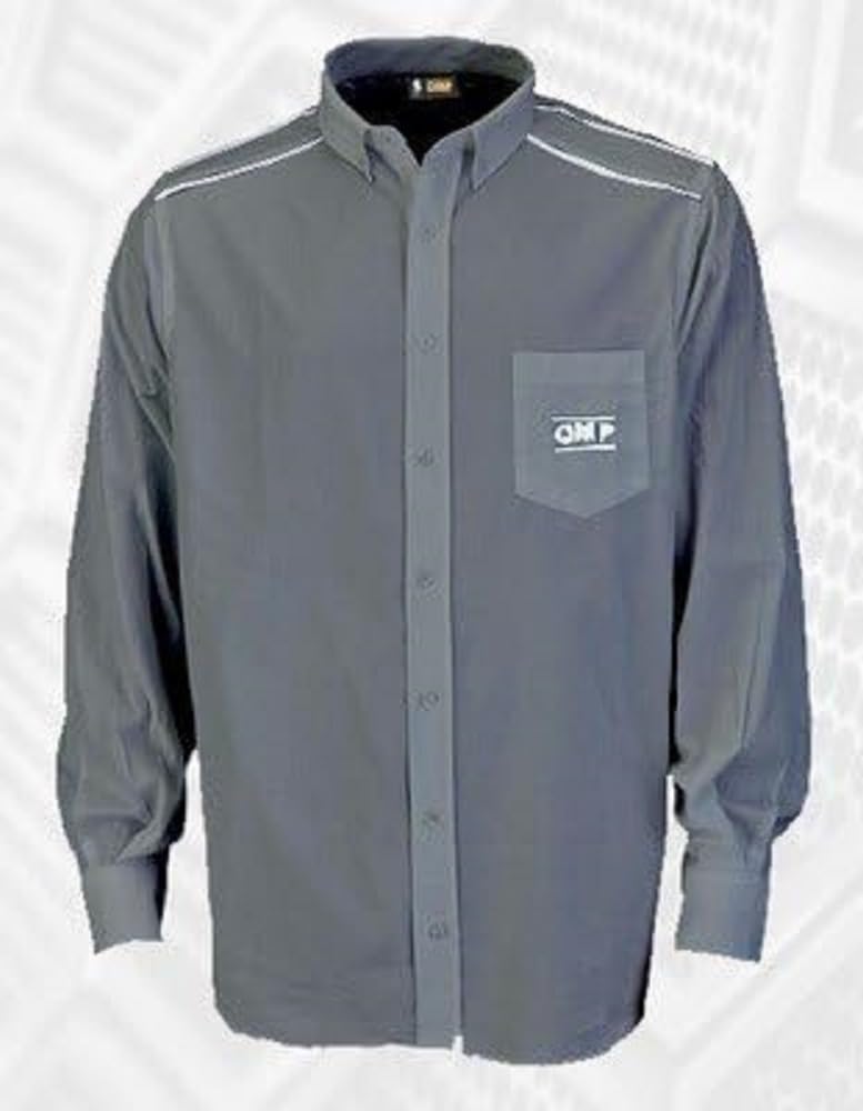 Omp OMPOR590208039 Racing Geist Shirt Grau Größe 39, S/M von OMP