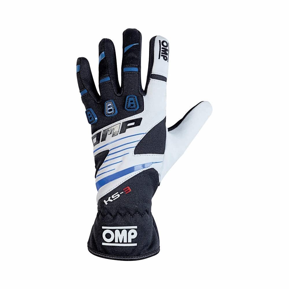 Omp OMPKK02743E175M My2018 Ks-3 Handschuhe, Weiß/Schwarz, Größe M Omp OMPKK02743E175M My2018 Ks-3 Handschuhe, Weiß/Schwarz, Größe M von OMP