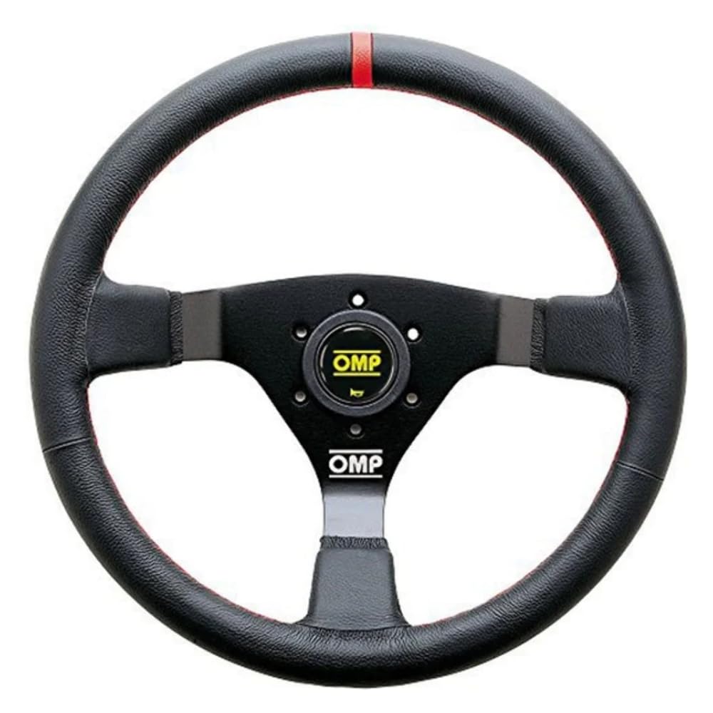 Omp OMPOD/1980/NR Omps WRC Racing Wheel Schwarz/Rot Diam.350 von OMP