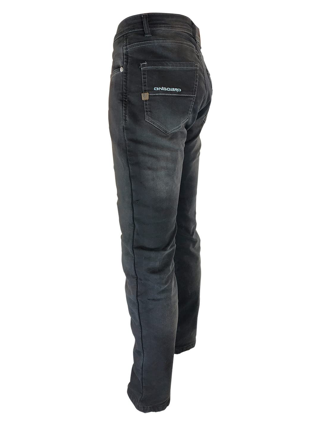 ON BOARD Concept Jeanshose mit Protektoren, Herren, 29, dunkelblau von ON BOARD