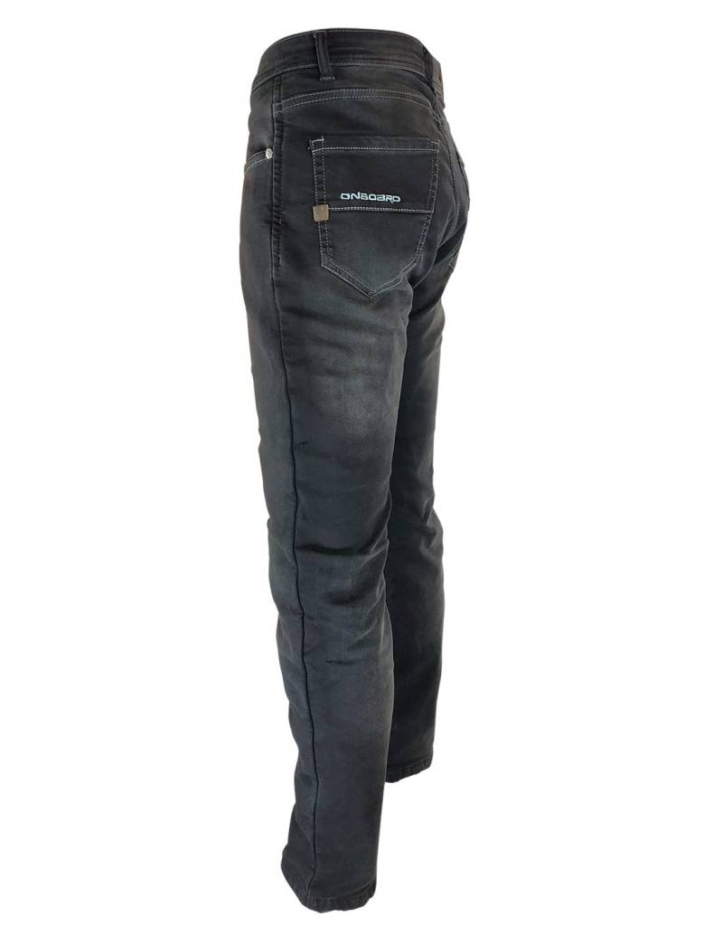 ON BOARD Concept Jeanshose mit Protektoren, Herren, 36, dunkelblau von ON BOARD