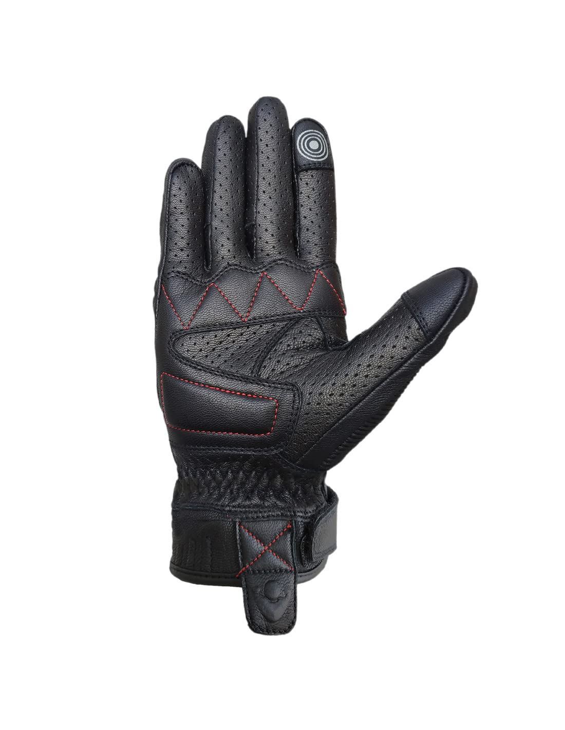 ON BOARD Handschuhe Vint Air, Unisex, 3XL, schwarzes Leder von ON BOARD