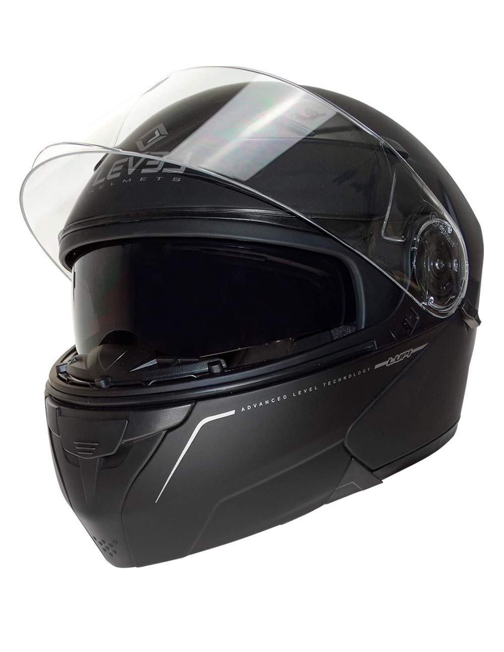 ON BOARD LEVEL HELMENTS Klapphelm LEVEL LUP1, UNISEX S, schwarz matt von ON BOARD