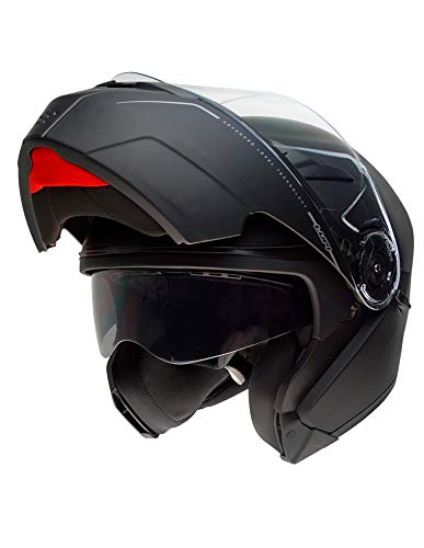 ON BOARD LEVEL HELMENTS Klapphelm LEVEL LUP1, UNISEX XS, Schwarz matt von ON BOARD