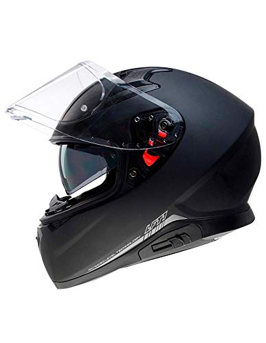 ON BOARD LEVEL HELMENTS Motorradhelm Level LFT1, Unisex, S, Schwarz matt von ON BOARD