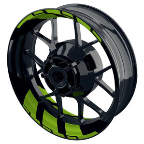 Felgenaufkleber, geteilt, div. Farben ONE-WHEEL von ONE-WHEEL