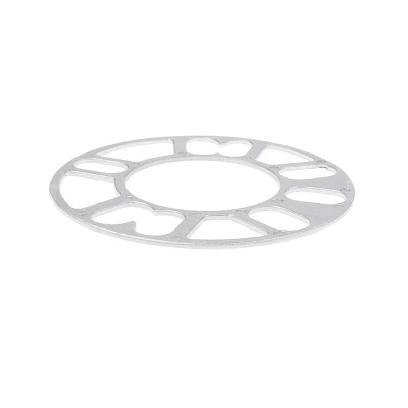 3/5/6/8/10mm Aluminiumlegierung Auto-Rad-Distanzstück-Adapter Shims Platte Autozubehör Auto-Radnaben-Modifikation Und -Verbreiterung Autos Spürverbreiterungsa(3mm) von ONETREND