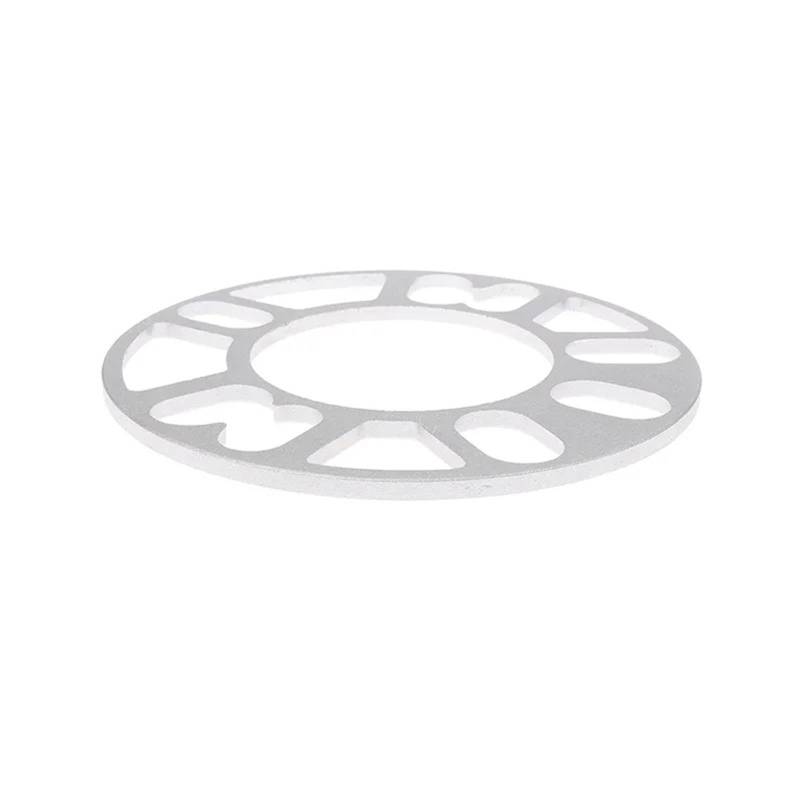 3/5/6/8/10mm Aluminiumlegierung Auto-Rad-Distanzstück-Adapter Shims Platte Autozubehör Auto-Radnaben-Modifikation Und -Verbreiterung Autos Spürverbreiterungsa(5mm) von ONETREND