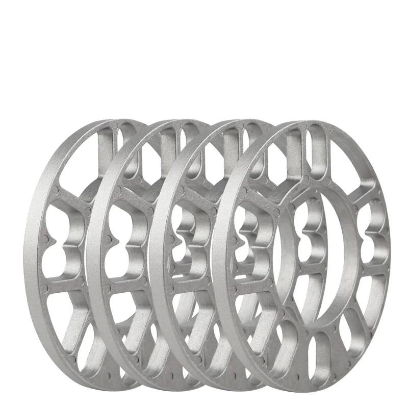 4 Stücke Universal 10mm Auto Rad Spacer Distanzscheiben Platte Adapter Felge Spacer Hub Für 4/5 Stud Lugs 4X100 4X114,3 5X100 5X114,3 5X112 Autos Spürverbreiterungsa von ONETREND