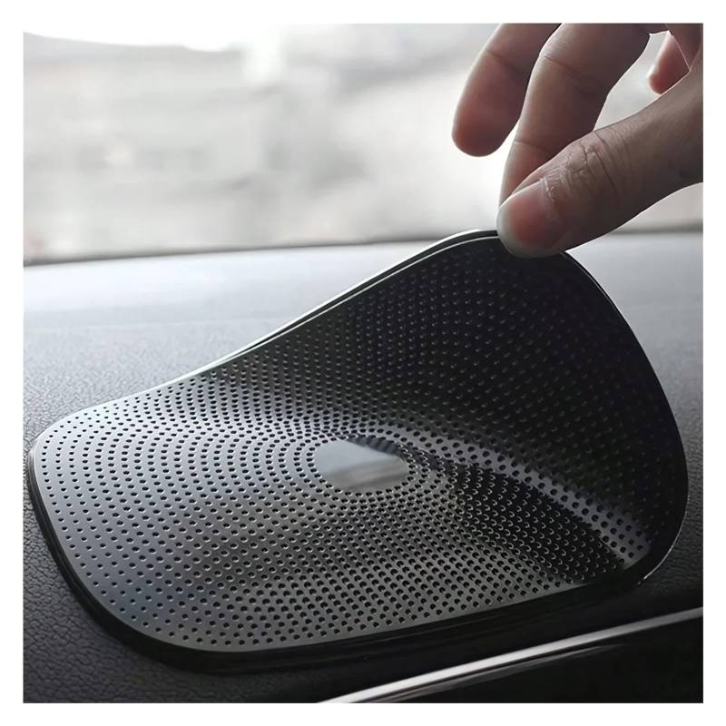 Armaturenbrett-Matte 1Pcs Auto Nicht-Slip Matte Magische Anti-Slip Slide-Proof Pad Dashboard Klebrige Dash Klebstoff Handy Mobile Halter Schwarz Silikon Armaturenbrett Abdeckung von ONETREND