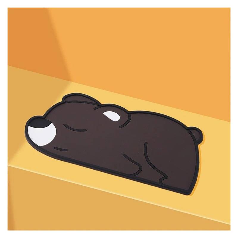 Armaturenbrett-Matte Auto-Armaturenbrett-Anti-Rutsch-Matte Cartoon-Rutsch-Telefon-Pad PVC-Matte Hitzebeständig Waschbar Anti-Rutsch-Pad Für Handy-Schlüsselkartenhalter Armaturenbrett Abdeckung(4) von ONETREND