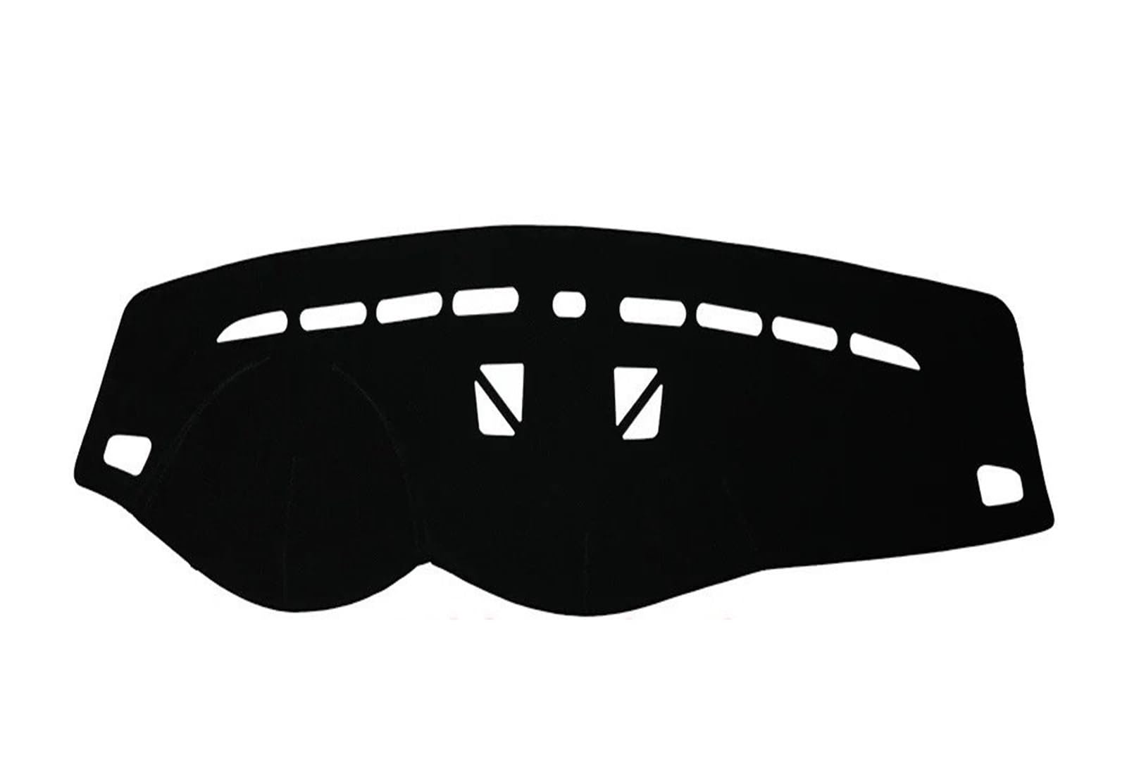 Armaturenbrett-Matte Für 3 Serie E90 E91 E92 E93 Wagon 2006 2007 2008 2009 2010 2011 LHD Dash Matte Anti-Uv Teppich Auto Dashboard Abdeckung Armaturenbrett Abdeckung(Black Polyester with Navigation) von ONETREND