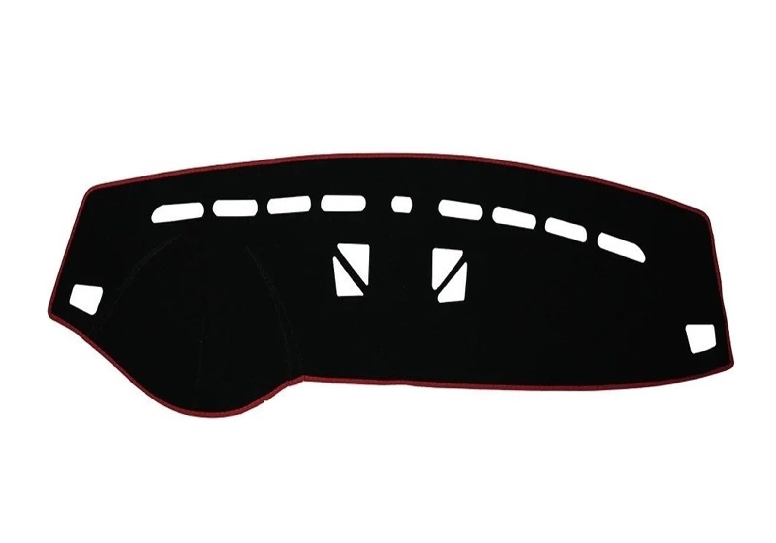 Armaturenbrett-Matte Für 3 Serie E90 E91 E92 E93 Wagon 2006 2007 2008 2009 2010 2011 LHD Dash Matte Anti-Uv Teppich Auto Dashboard Abdeckung Armaturenbrett Abdeckung(Red Polyester no Navigation) von ONETREND