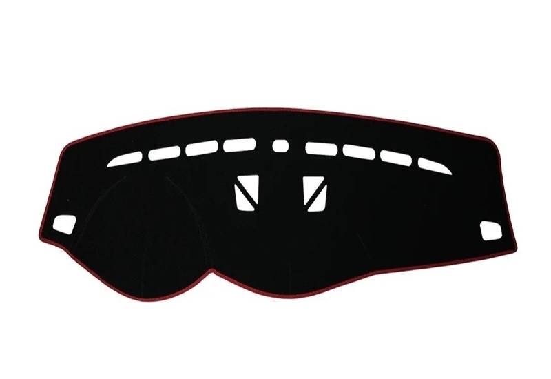 Armaturenbrett-Matte Für 3 Serie E90 E91 E92 E93 Wagon 2006 2007 2008 2009 2010 2011 LHD Dash Matte Anti-Uv Teppich Auto Dashboard Abdeckung Armaturenbrett Abdeckung(Red Polyester with Navigation) von ONETREND