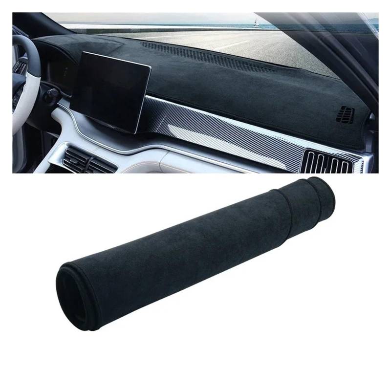 Armaturenbrett-Matte Für BYD Für Song Plus Für DM-ich EV 2020 2021 2022 2023 2024 LHD Auto Dashboard Abdeckung Dash Matte Sonnenschutz Nicht-Slip Pad Zubehör Armaturenbrett Abdeckung(Black) von ONETREND