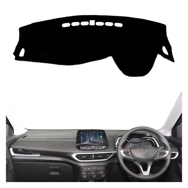 Armaturenbrett-Matte Für Chevrolet Für Tracker 2020-2023 Auto Dashboard Abdeckung Matte Pad Protector Dashmat Sonnenschutzdach Teppich Teppich Anti-Uv Zubehör Armaturenbrett Abdeckung(Right Hand Drive von ONETREND