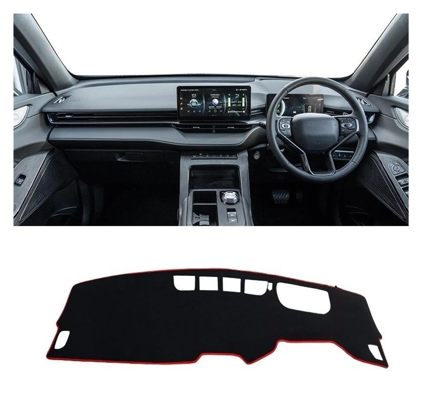 Armaturenbrett-Matte Für Haval H6 3rd Gen GT 2021 2022 2023 2024 Für PHEV Auto Dashboard Pad Instrument Plattform Schreibtisch Abdeckung Matte Anti-uv Teppich Armaturenbrett Abdeckung(A Red Side RHD) Armaturenbrett-Matte Für Haval H6 3rd Gen GT 2021 2022 2023 2024 Für PHEV Auto Dashboard Pad Instrument Plattform Schreibtisch Abdeckung Matte Anti-uv Teppich Armaturenbrett Abdeckung(A Red Side RHD) von ONETREND