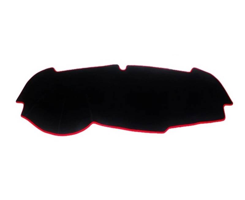 Armaturenbrett-Matte Für Kia Für Sportage 4 2016-2021 Auto Dashboard Abdeckung Vermeiden Licht Pad Instrument Plattform Abdeckung Matte Teppich Zubehör Armaturenbrett Abdeckung(A Red Side LHD) von ONETREND