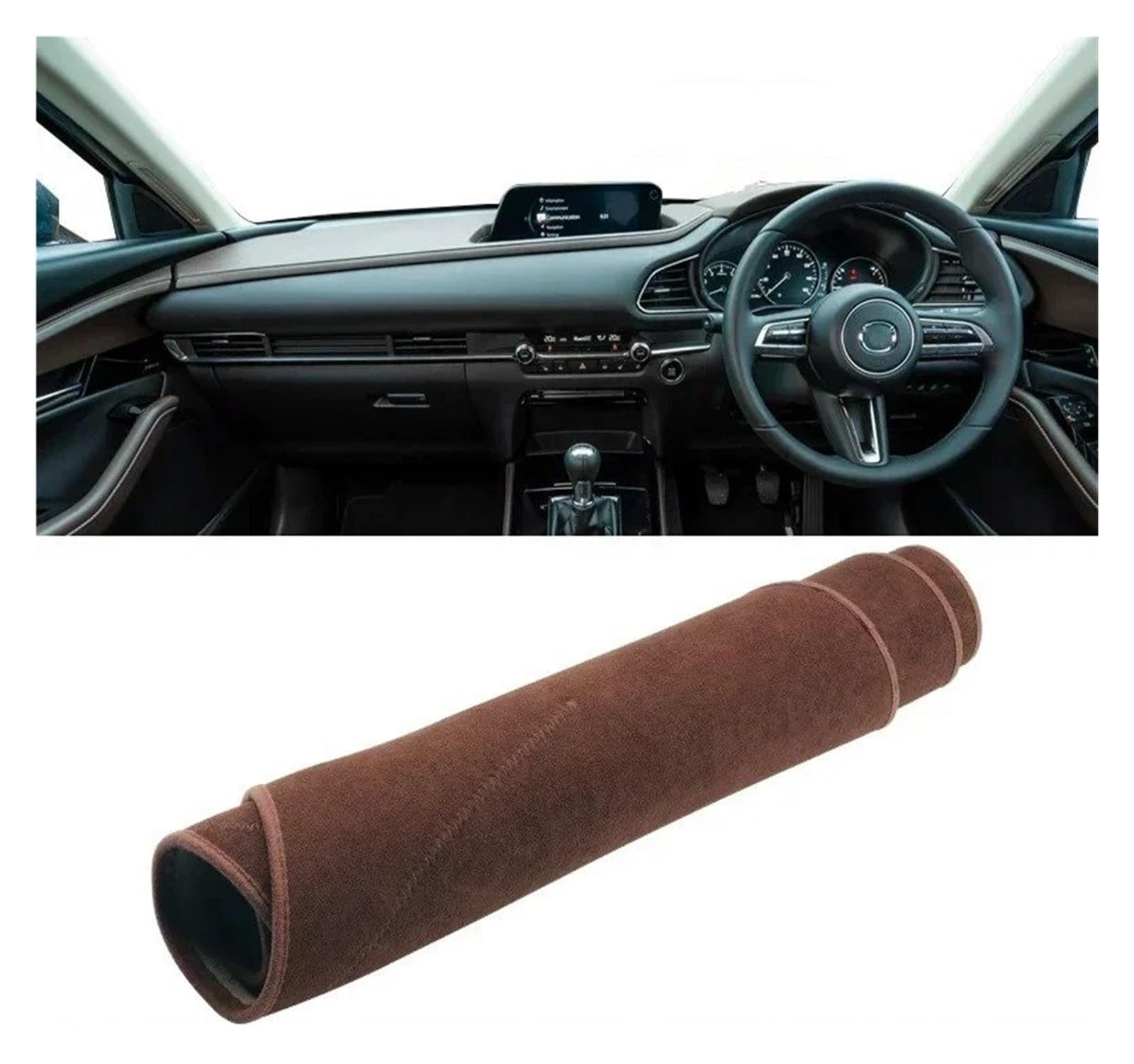 Armaturenbrett-Matte Für Mazda Für CX-30 CX30 DM 2019 2020 2021 2022 2023 Auto Dashboard Abdeckung Dash Matte Sonnenschutz Anti-Uv Nicht-Slip Pad Zubehör Armaturenbrett Abdeckung(B RHD NO HUD Brown) Armaturenbrett-Matte Für Mazda Für CX-30 CX30 DM 2019 2020 2021 2022 2023 Auto Dashboard Abdeckung Dash Matte Sonnenschutz Anti-Uv Nicht-Slip Pad Zubehör Armaturenbrett Abdeckung(B RHD NO HUD Brown) von ONETREND