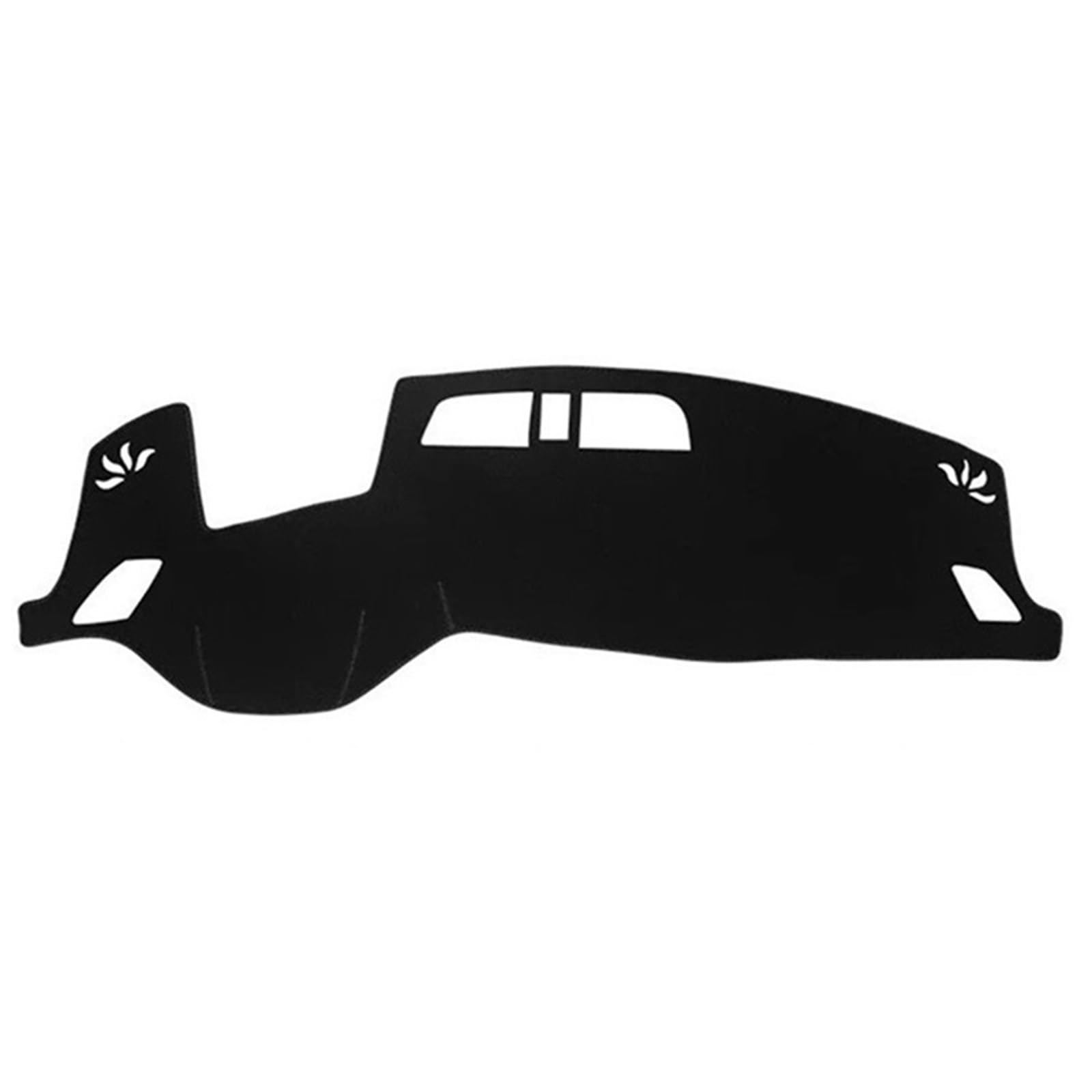 Armaturenbrett-Matte Für Mitsubishi Für Outlander Für PHEV IV 4 MK4 2022 2023 2024 LHD Auto Dashboard Abdeckung Dash Matte Sonnenschutz Nicht-Slip Pad Armaturenbrett Abdeckung(A Black Side) von ONETREND
